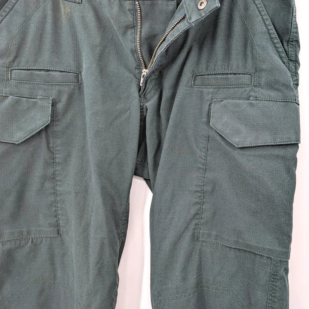 First Tactical Women's Cargo Pants‎ Hunter Green Utility Gorpcore